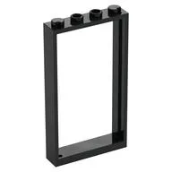Door Frame 1 x 4 x 6 Type 2 / Black