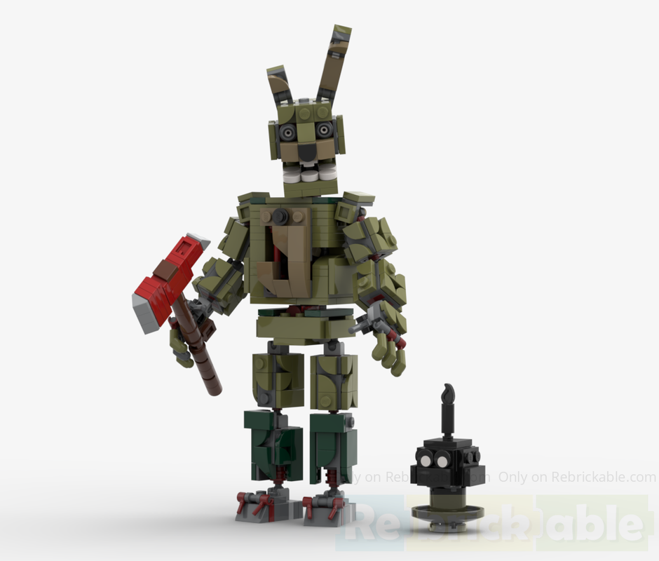 Lego Springtrap - Five Nights at Freddy's 3