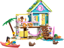 Beach House with Seals