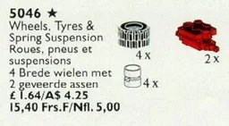 Hub, Tire and Wheel Suspension