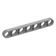 Technic Beam 1 x 7 Thin / Light Bluish Gray