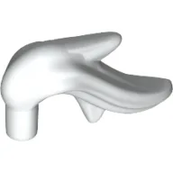 Headwear Accessory Plume / Feather / Ponytail / White
