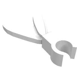 Plume / Feathers with Clip / White