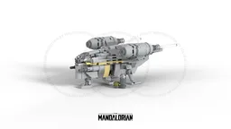 Micro Diorama : Razor Crest Mustafar Concept