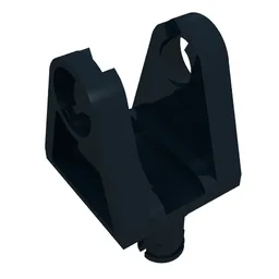 Technic Steering Arm with 2 Pins / Black