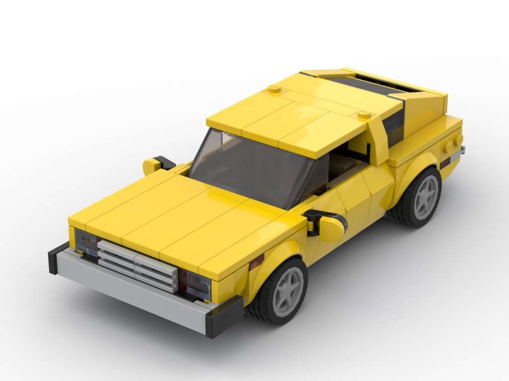 Lego Built Tough Pinto - Yellow