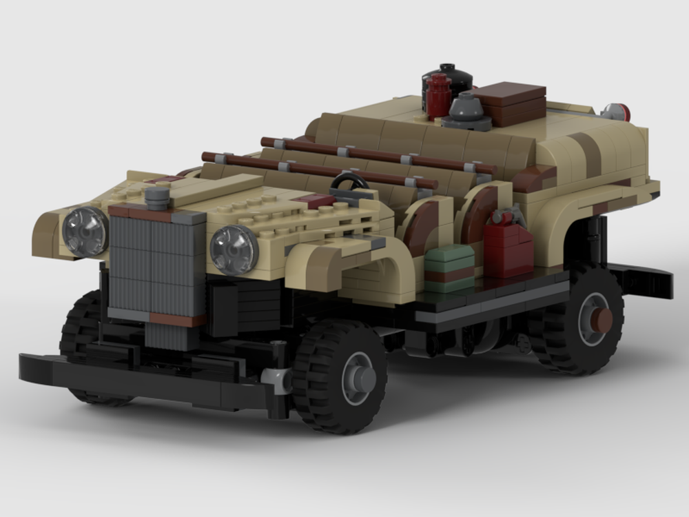 Lego Indiana Jones Adventure: Temple of the Forbidden Eye Troop Transport (Tan)