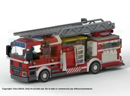 Modern Fire Truck – MOC inspired