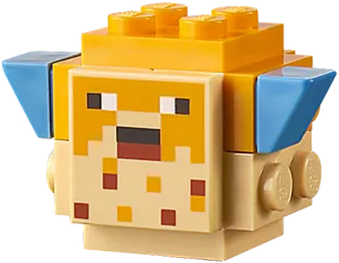Lego Minecraft Pufferfish, Inflated - Brick Built