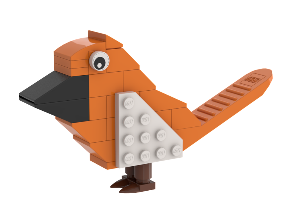 Lego Bird with brick separator
