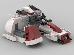 Coruscant Guard BARC Speeder Bike with Sidecar