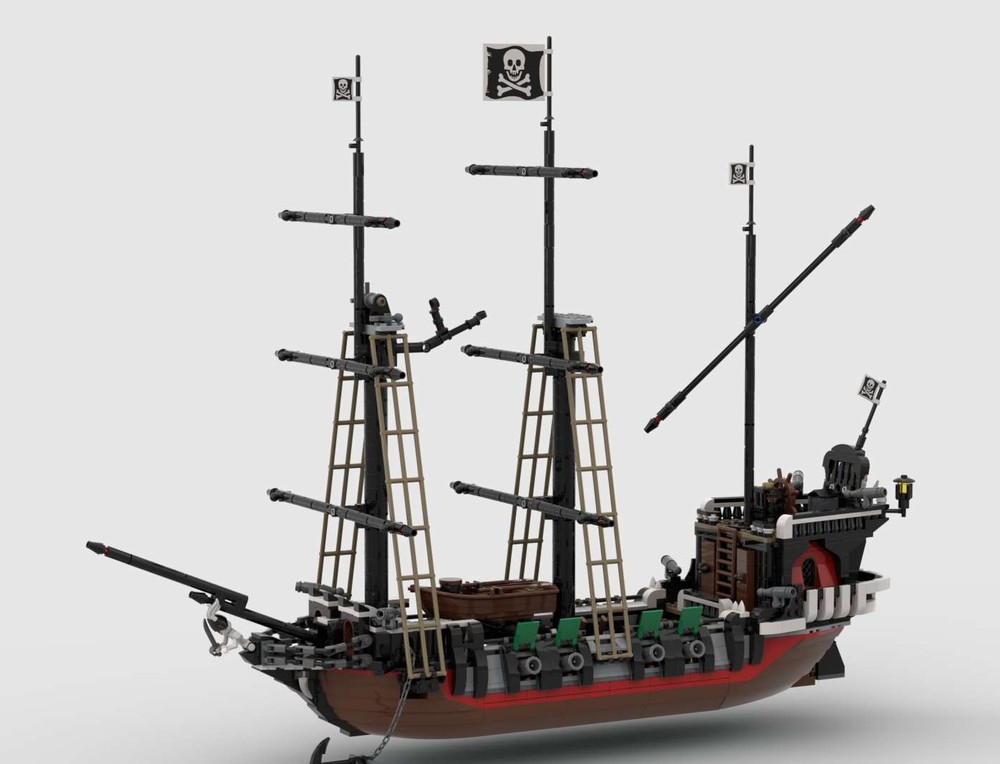 Lego MOC- Remake Skull Eye Schooner v. 1.0