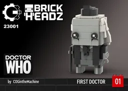 BrickHeadz First Doctor (William Hartnell)