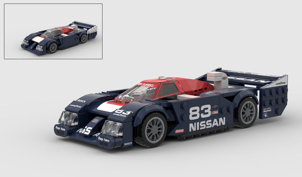 Lego 1989 Nissan GTP-ZX Turbo
