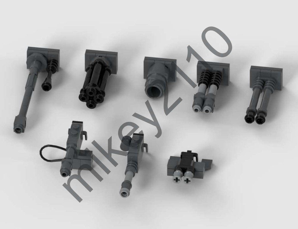 Lego Leman Russ Weapons Pack