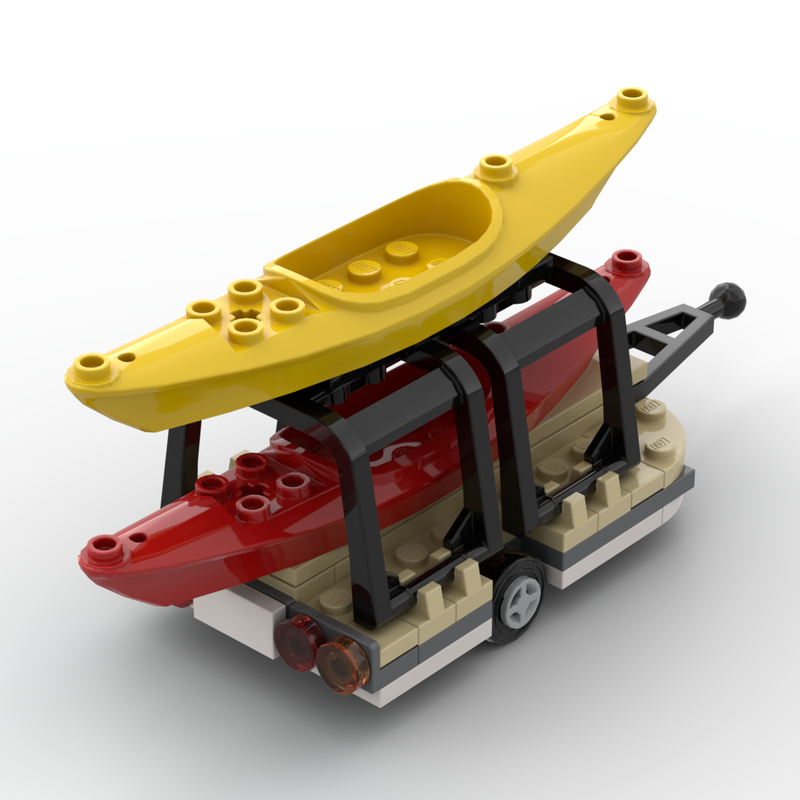 Lego 60283 Holiday Camper Van Add On - Kayak Trailer