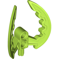 Lego Large Figure Weapon, Claw, Climbing Claw / Kodan Ball Half (Toa Nuva) / Lime
