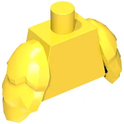 Torso with Bird Wings [Plain] / Yellow