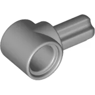 Technic Pin Connector Hub with 1 Axle / Light Bluish Gray