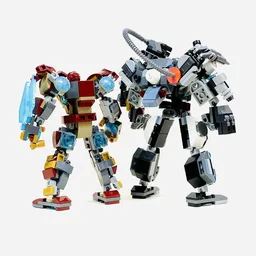 War Machine Mech Armor - 76277 + 60428