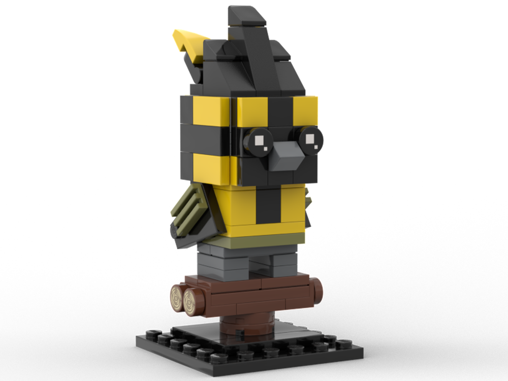 Lego Himalayan Black Lored Tit: Birdheadz