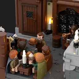 Strider at the Prancing Pony