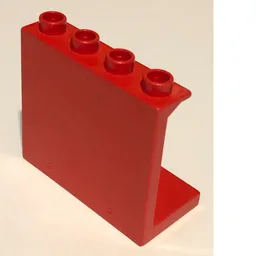 Duplo Panel 4 x 2 x 3 / Red