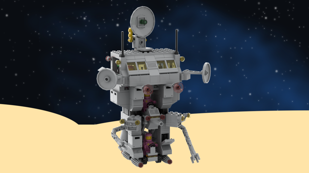 Lego Classic Space Reimagined: Robot Command Centre (6951)