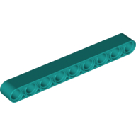 Lego Technic Beam 1 x 9 Thick / Dark Turquoise