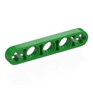 Lego Technic Beam 1 x 5 Thin with Axle Holes on Ends / Bright Green