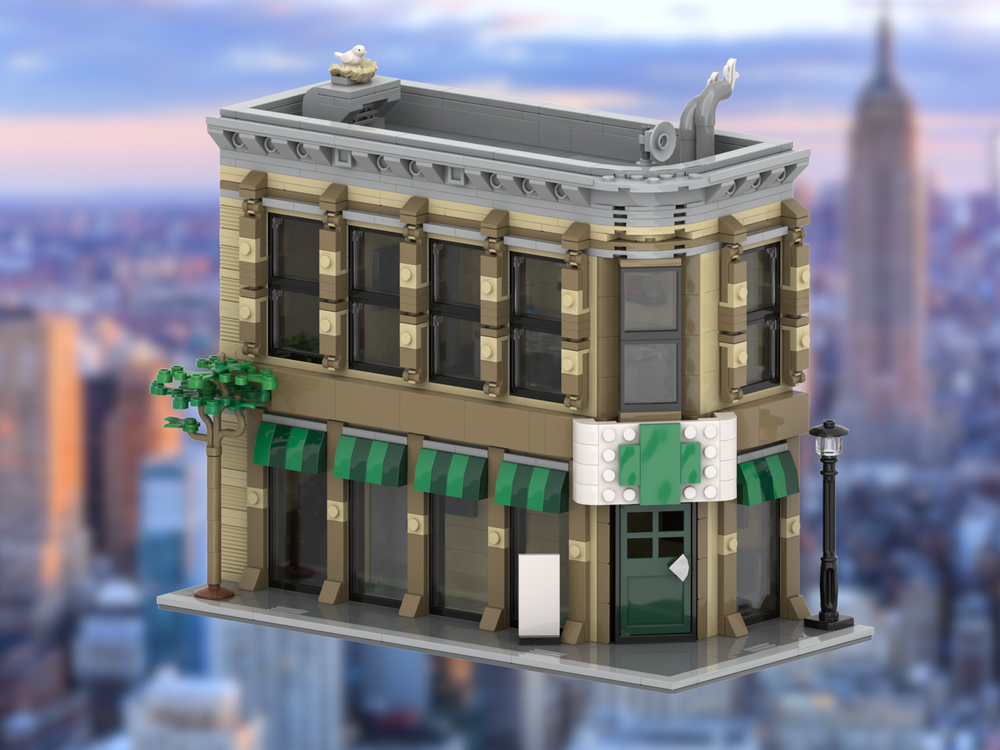 Lego Modular Dispensary Corner Store