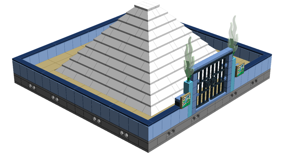 Lego Ancient Egypt PT 9 THE PYRAMID OF KHAFRE