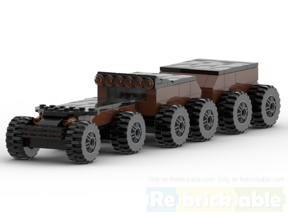 Lego Bending car custom offroad