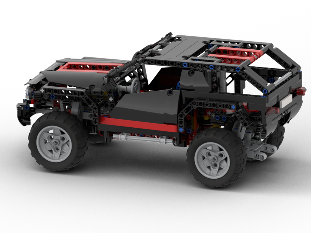 Lego 8081_Buwizz powered RC MOD