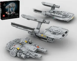 Saucer 3-in-1 Alternate Builds Bundle - 75440 AT-AT