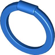 Lego Weapon Chakram / Hoop Blade / Ring / Blue