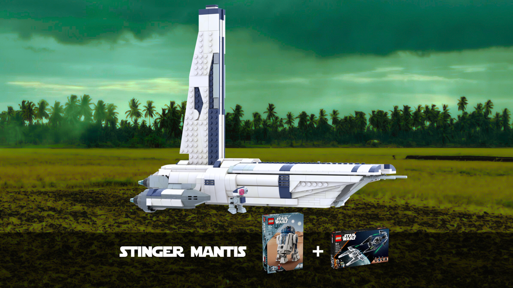 Lego Stinger Mantis - 75379 + 75348 alternative