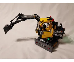 Excavator Motorized 42121 Modifications