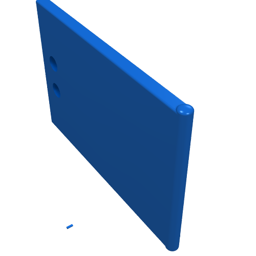 Lego Cupboard 2 x 3 x 2 Door / Blue