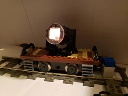9V Powered Floodlight Car