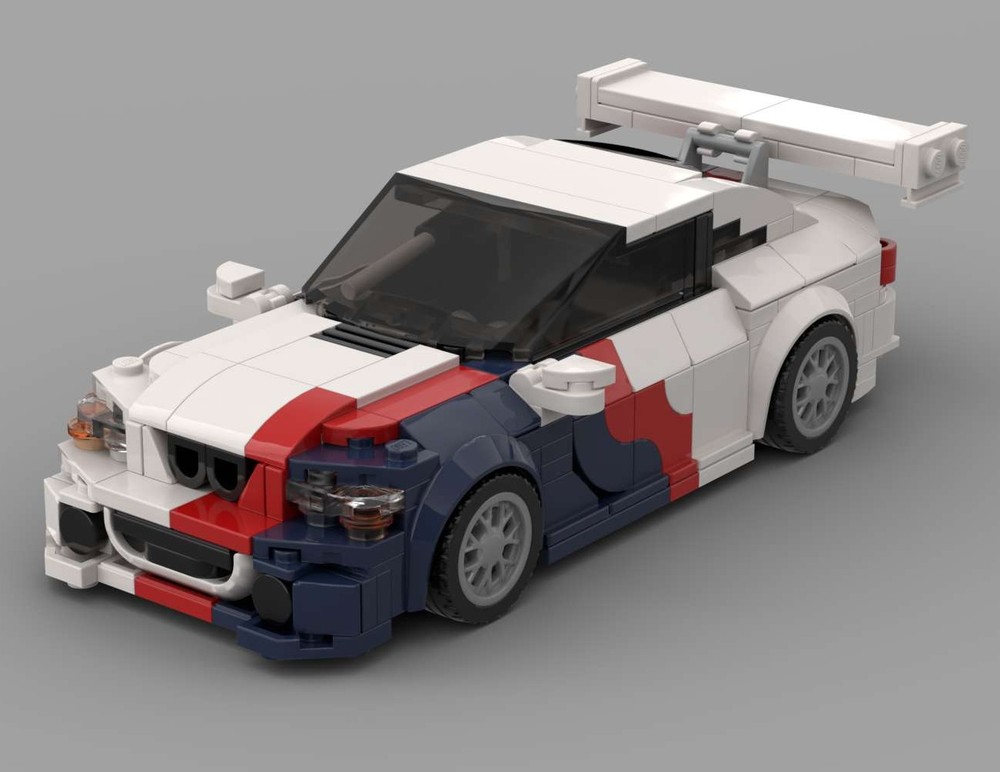 Lego Bmw M3 E46 Gtr 24h Nürburgring