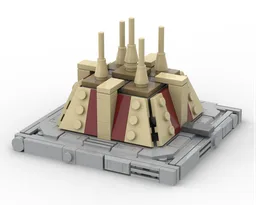 Microscale Coruscant Temple