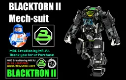 【Blacktron II Mech-Suit】 for SPACE-SUPERSTAR