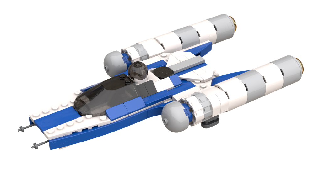 Lego Captain Rex midi scale Y Wing