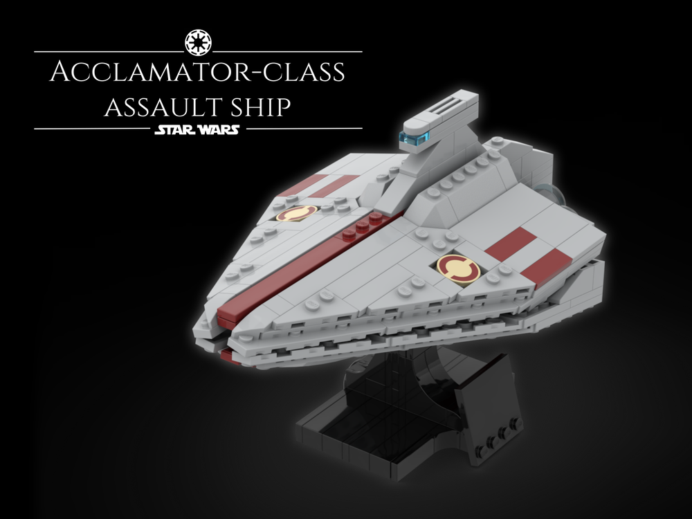 Lego Acclamator-class assault ship