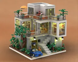 Modular construction-Modern villa