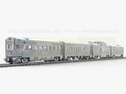 MOC - Santa Fe Super Chief Car Set 2