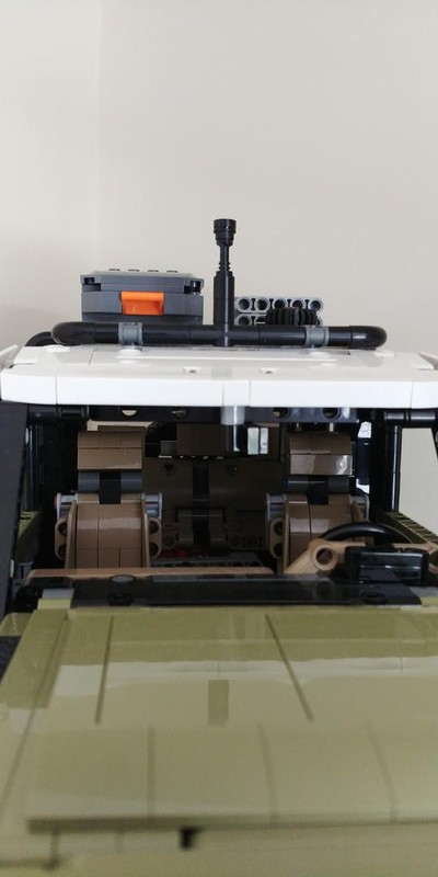 Lego 42110 land rover defender aerial