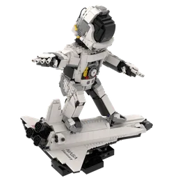 Surfing Astronaute