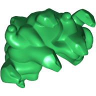 Lego Hair Entwined Snakes (Medusa) / Green